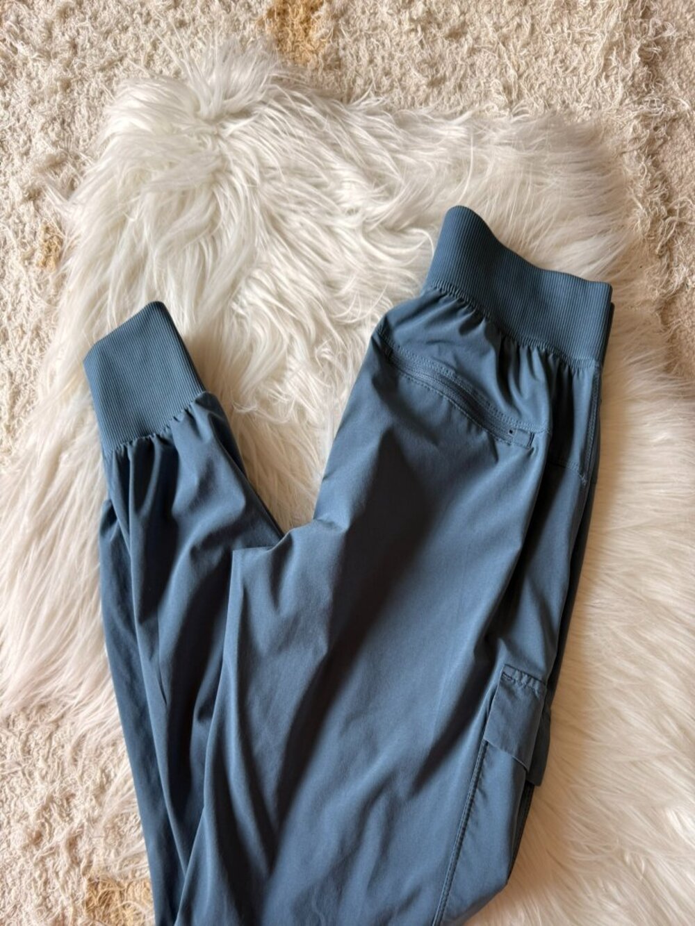 All in Motion Cornflower Blue Cargo Joggers XS - Picture 3 of 12